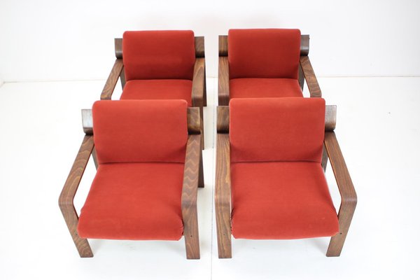 Mid-Century Armchair by Ludvík Volák for Dřevopodnik Holešov, 1960s-TZ-1098755