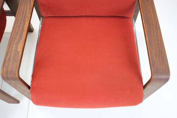 Mid-Century Armchair by Ludvík Volák for Dřevopodnik Holešov, 1960s-TZ-1098755