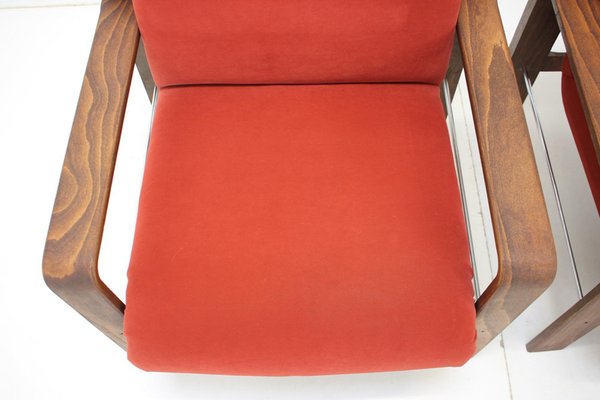 Mid-Century Armchair by Ludvík Volák for Dřevopodnik Holešov, 1960s-TZ-1098755