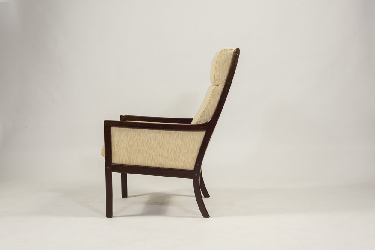 Mid-Century Armchair by Ole Wanscher for Poul Jeppesens Møbelfabrik