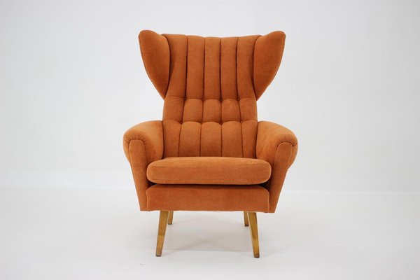 Mid-Century Armchair, Czechoslovakia, 1950s-TZ-824631