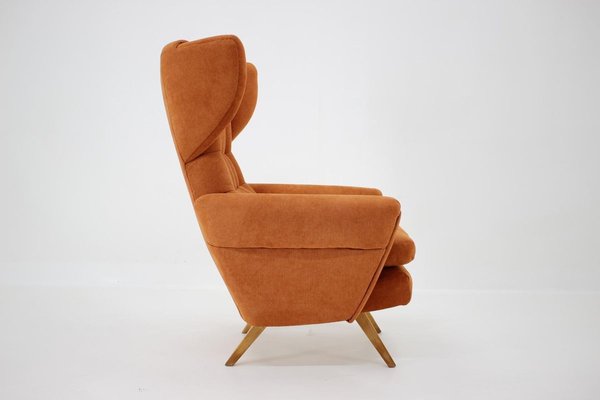 Mid-Century Armchair, Czechoslovakia, 1950s-TZ-824631