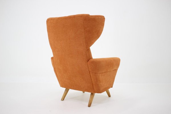 Mid-Century Armchair, Czechoslovakia, 1950s-TZ-824631