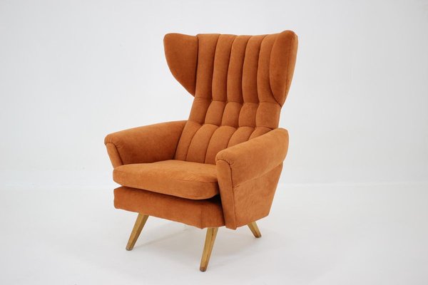 Mid-Century Armchair, Czechoslovakia, 1950s-TZ-824631