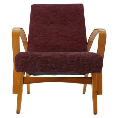 Mid-Century Armchair, Czechoslovakia, 1960s-TZ-824635