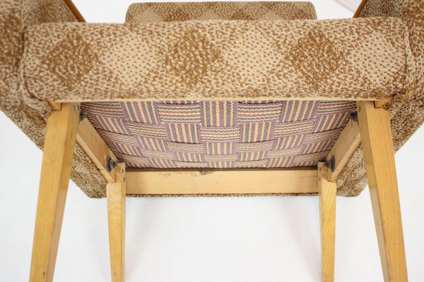 Mid-Century Armchair, Czechoslovakia, 1960s-TZ-1398630