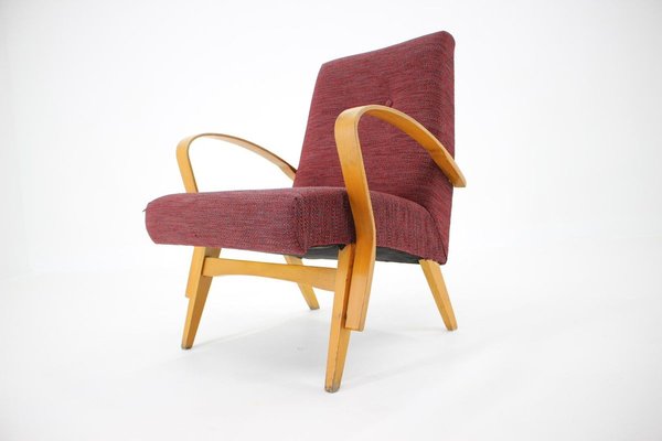 Mid-Century Armchair, Czechoslovakia, 1960s-TZ-824635