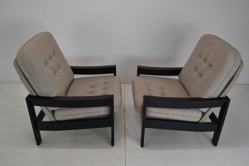 Mid-Century Armchair from Leda Lux, 1980s, Set of 2