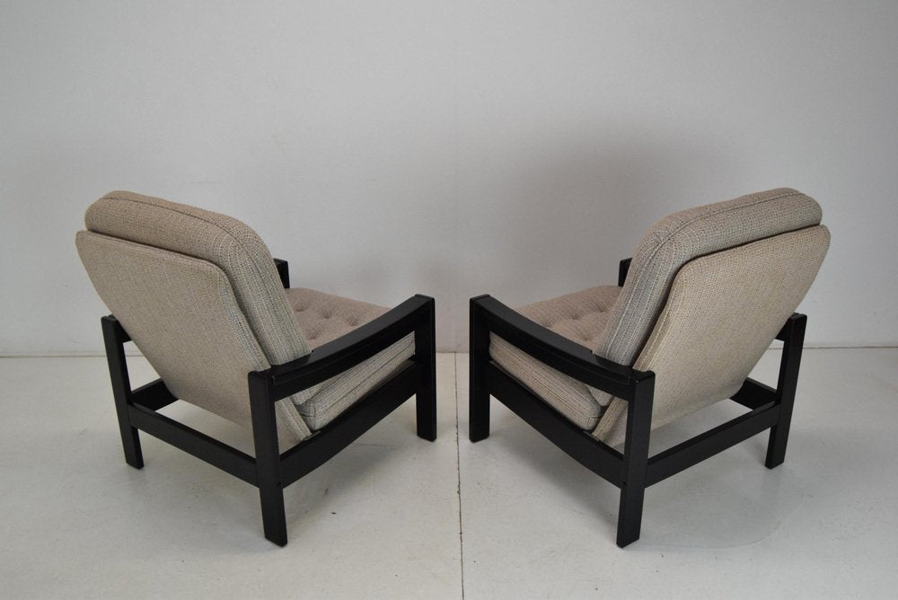 Mid-Century Armchair from Leda Lux, 1980s, Set of 2