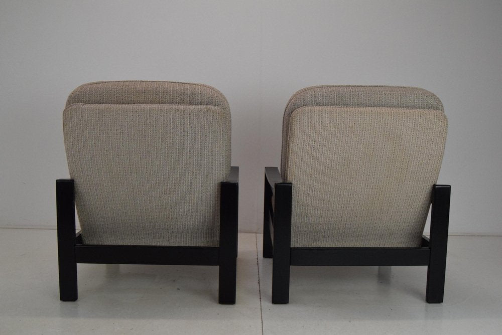 Mid-Century Armchair from Leda Lux, 1980s, Set of 2