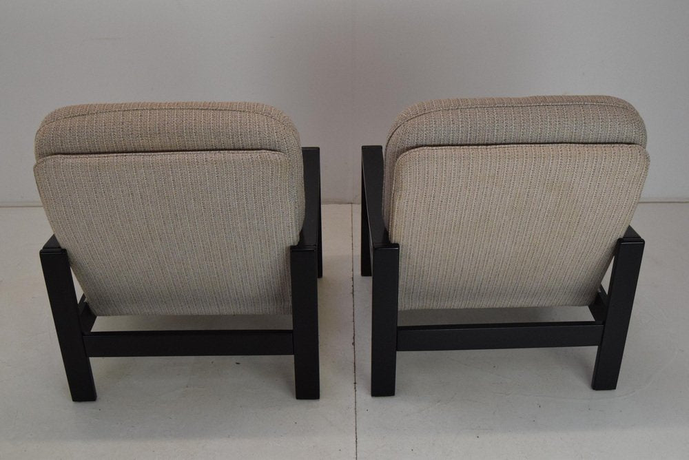 Mid-Century Armchair from Leda Lux, 1980s, Set of 2