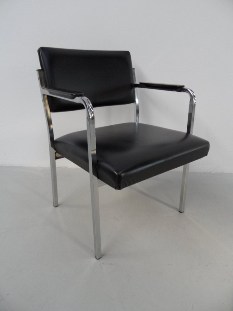 Mid-Century Armchair in Skai, 1960s