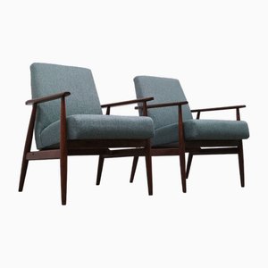 Mid-Century Armchair in Tweed by Henryk Lis, 1967-MTQ-2021947