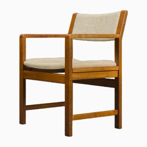 Mid-Century Armchair Teak and Woole, 1960s-ZZH-1725426