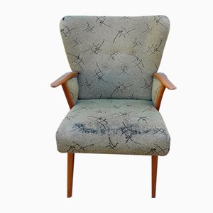 Mid-Century Armchair with Beech Frame, 1950s-HOI-943729