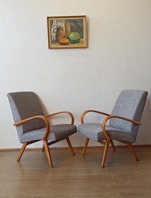 Mid-Century Armchairs, 1960s, Set of 2-ZEF-1760050