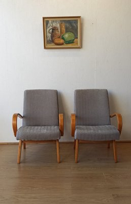 Mid-Century Armchairs, 1960s, Set of 2-ZEF-1760050