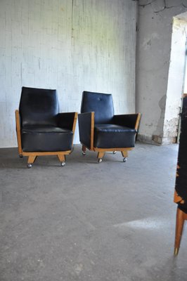 Mid-Century Armchairs, 1960s, Set of 2-OXJ-699712