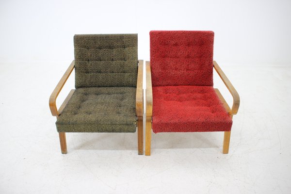 Mid-Century Armchairs, 1960s, Set of 2-TZ-573101