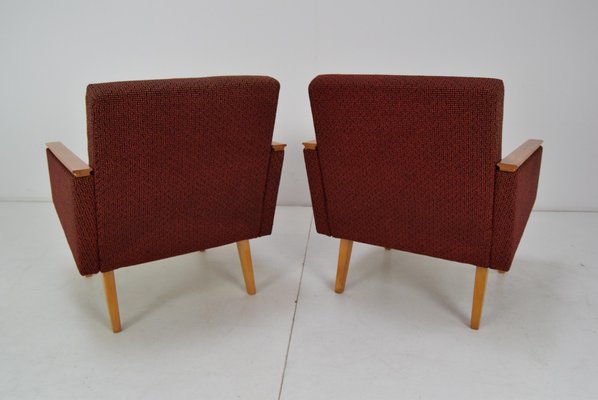 Mid-Century Armchairs, 1960s, Set of 2-TZ-1003781