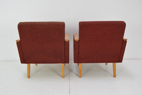 Mid-Century Armchairs, 1960s, Set of 2-TZ-1003781