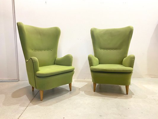 Mid-Century Armchairs, 1960s, Set of 2-NPC-753004