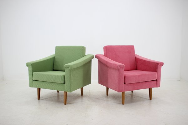 Mid-Century Armchairs, 1960s, Set of 2-TZ-573110