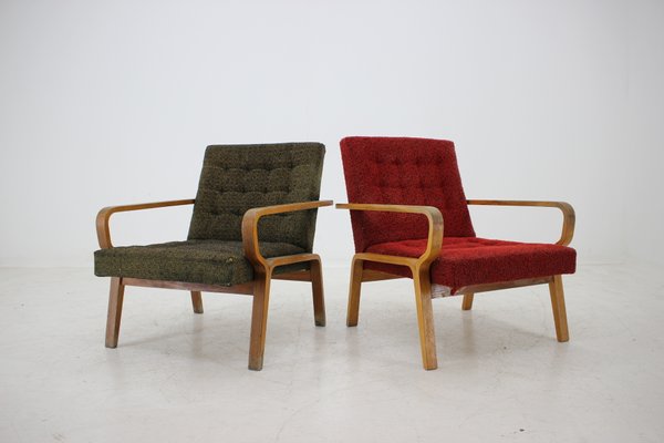 Mid-Century Armchairs, 1960s, Set of 2-TZ-573101