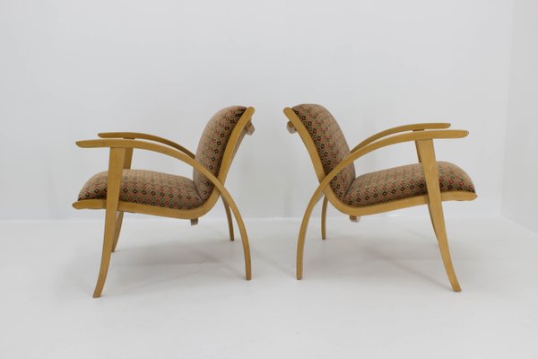 Mid-Century Armchairs, 1960s, Set of 2-TZ-567413