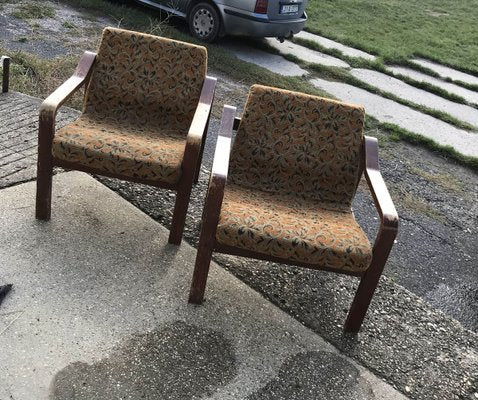 Mid-Century Armchairs, 1960s, Set of 2-OXJ-741885