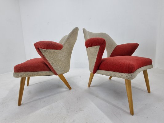 Mid-Century Armchairs, 1960s, Set of 2-TZ-1181294