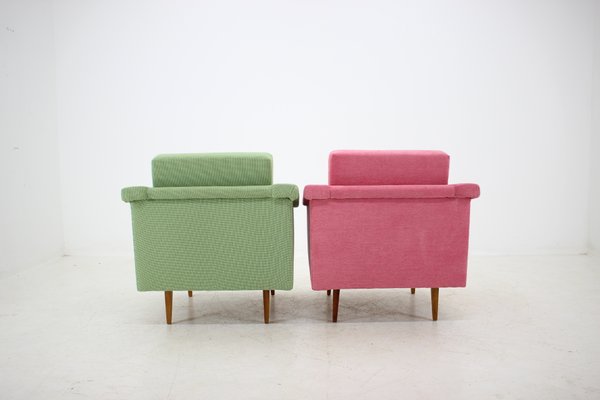 Mid-Century Armchairs, 1960s, Set of 2-TZ-573110