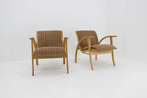 Mid-Century Armchairs, 1960s, Set of 2-TZ-567413