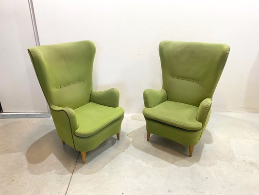 Mid-Century Armchairs, 1960s, Set of 2-NPC-753004