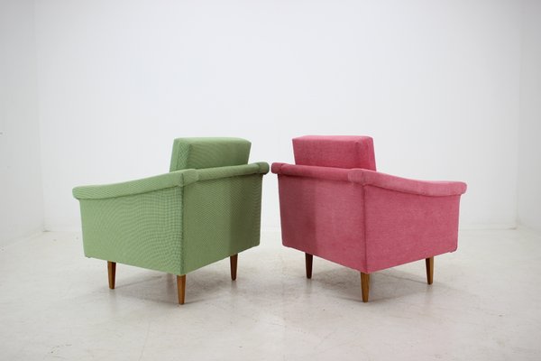 Mid-Century Armchairs, 1960s, Set of 2-TZ-573110