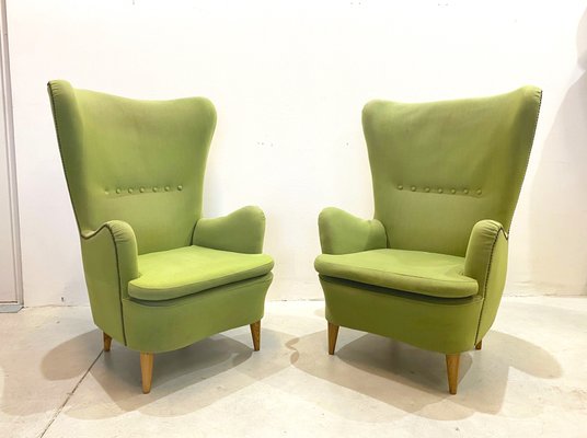 Mid-Century Armchairs, 1960s, Set of 2-NPC-753004