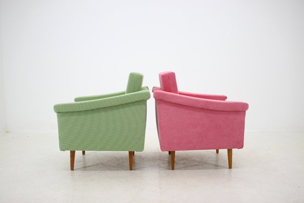 Mid-Century Armchairs, 1960s, Set of 2-TZ-573110