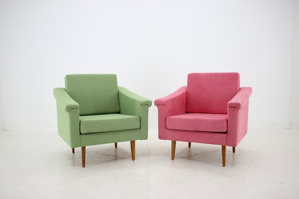 Mid-Century Armchairs, 1960s, Set of 2-TZ-573110