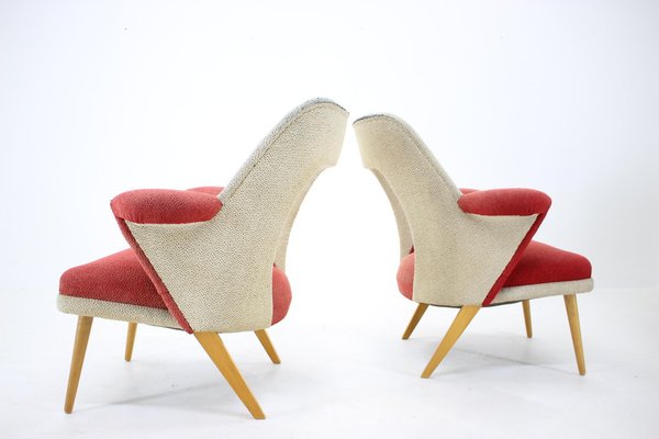 Mid-Century Armchairs, 1960s, Set of 2-TZ-1181294