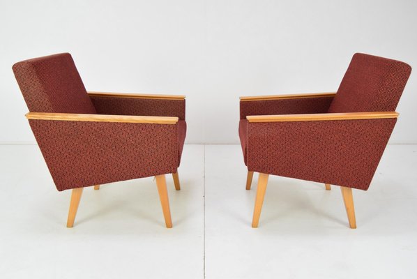 Mid-Century Armchairs, 1960s, Set of 2-TZ-1003781