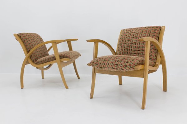 Mid-Century Armchairs, 1960s, Set of 2-TZ-567413