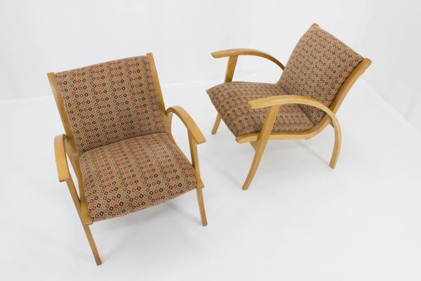 Mid-Century Armchairs, 1960s, Set of 2-TZ-567413