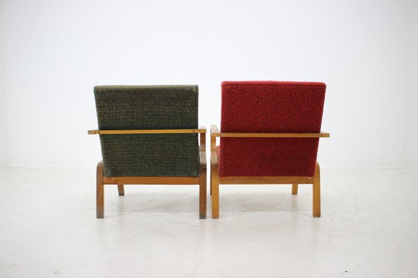 Mid-Century Armchairs, 1960s, Set of 2-TZ-573101