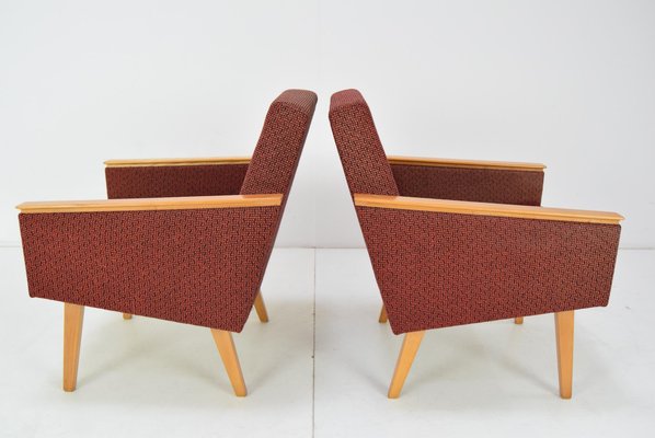 Mid-Century Armchairs, 1960s, Set of 2-TZ-1003781