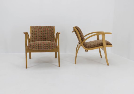 Mid-Century Armchairs, 1960s, Set of 2-TZ-567413