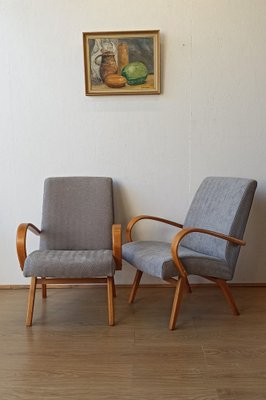 Mid-Century Armchairs, 1960s, Set of 2-ZEF-1760050