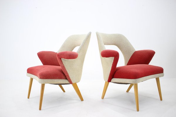 Mid-Century Armchairs, 1960s, Set of 2-TZ-1181294