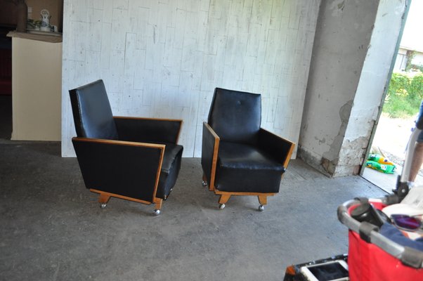 Mid-Century Armchairs, 1960s, Set of 2-OXJ-699712