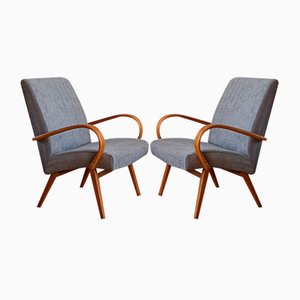 Mid-Century Armchairs, 1960s, Set of 2-ZEF-1760050