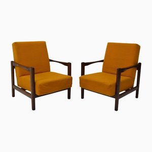 Mid-Century Armchairs, 1960s, Set of 2-TZ-1147240